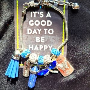 2 for 40 Bullet Pendant Charm Bracelets